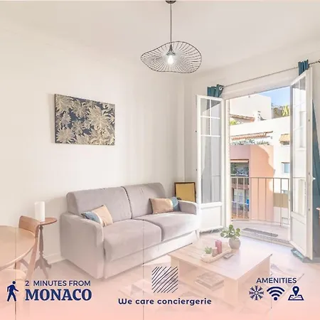 Quiet & Chic 5m To Monaco, 200m To Casino *